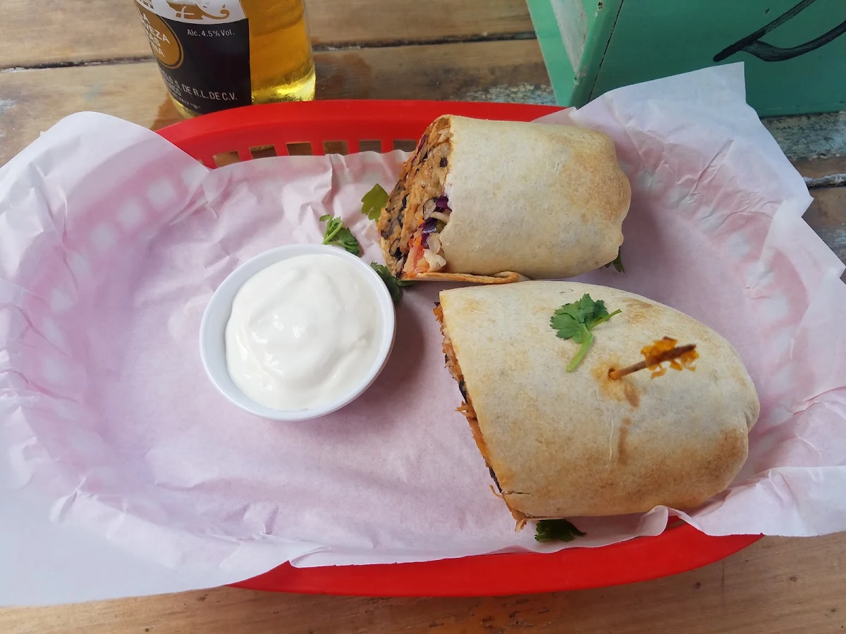 Chicken Burrito, Miss Margarita