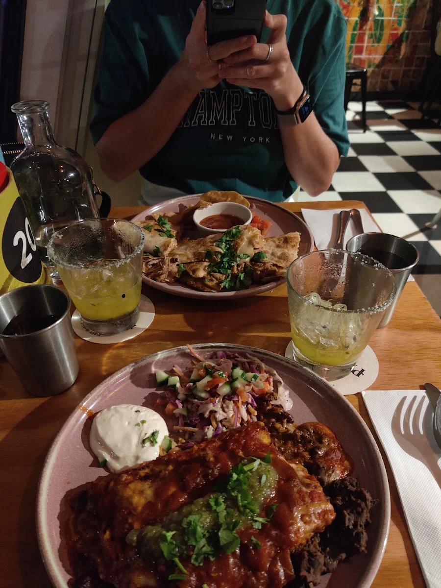 Chicken Enchiladas, Miss Margarita