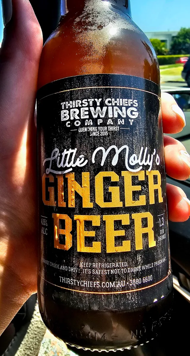 Ginger Beer, Thirsty Chiefs Brewing Company