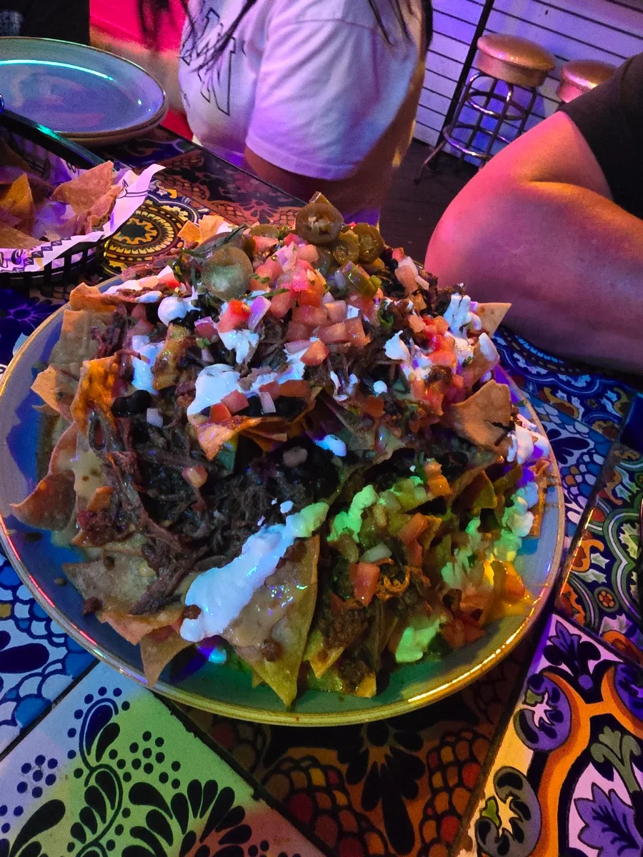 Loaded Nachos, El Camino Cantina