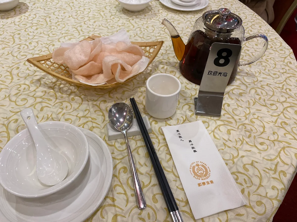 Table Set Up, Sisters of Pearl