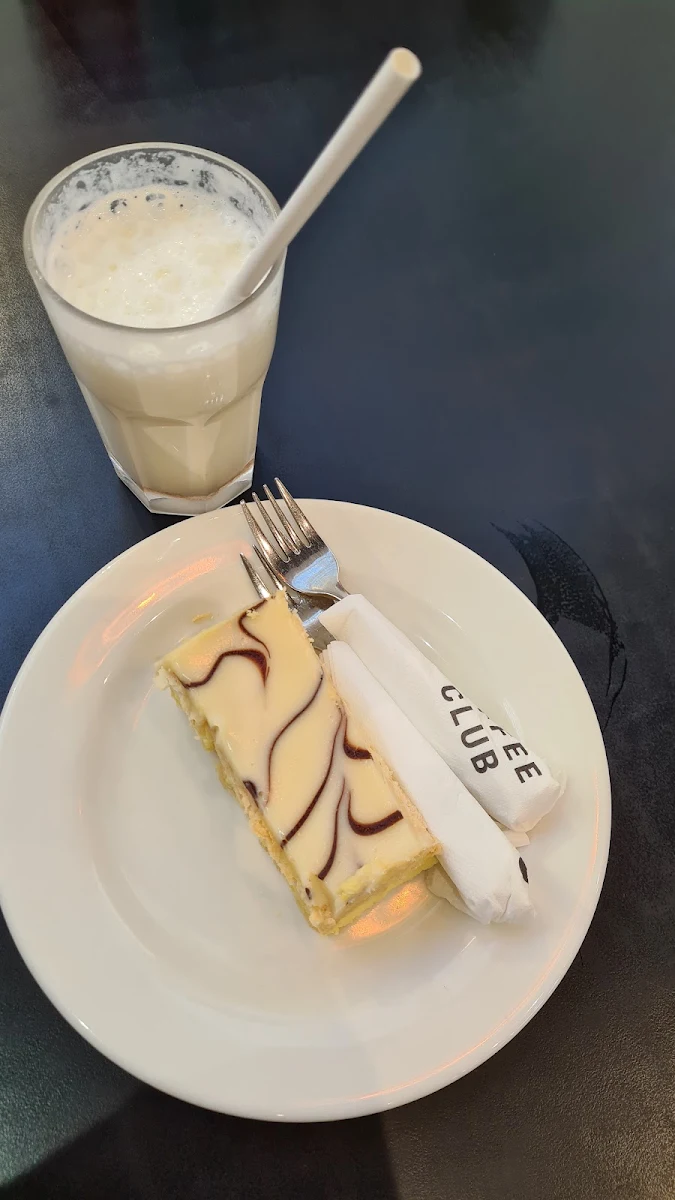 Vanilla Slice, The Coffee Club Café - Northland Preston