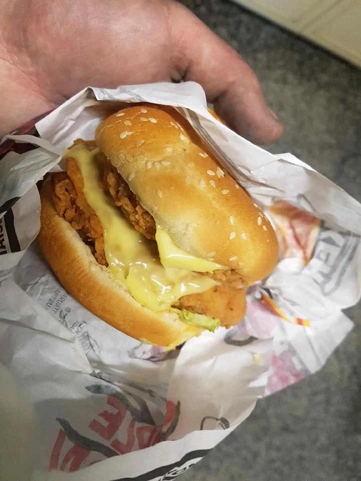 Zinger Stacker Burger, KFC Mittagong Food Court