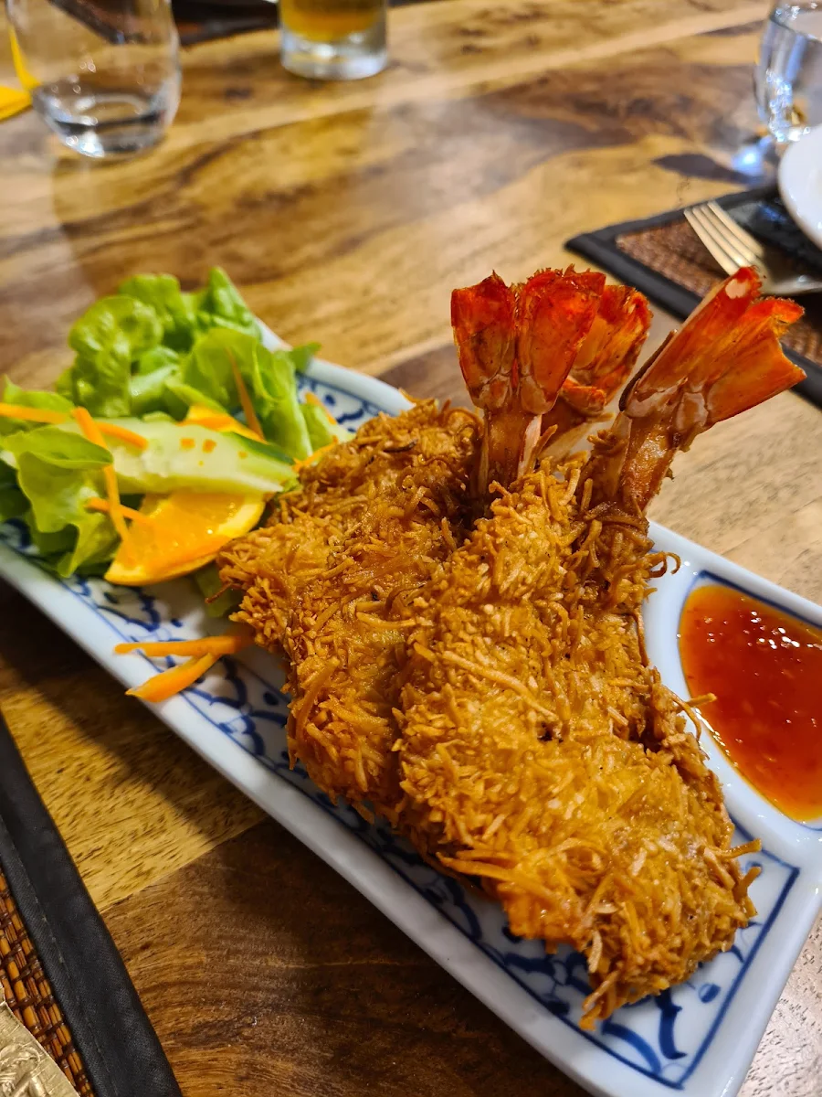 Coconut Prawns, Sukhothai Maleny