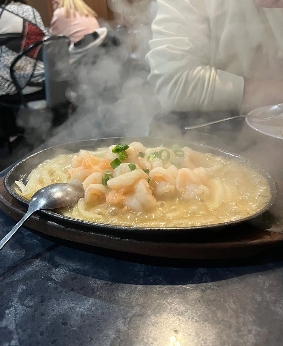 Sizzling Garlic Prawns