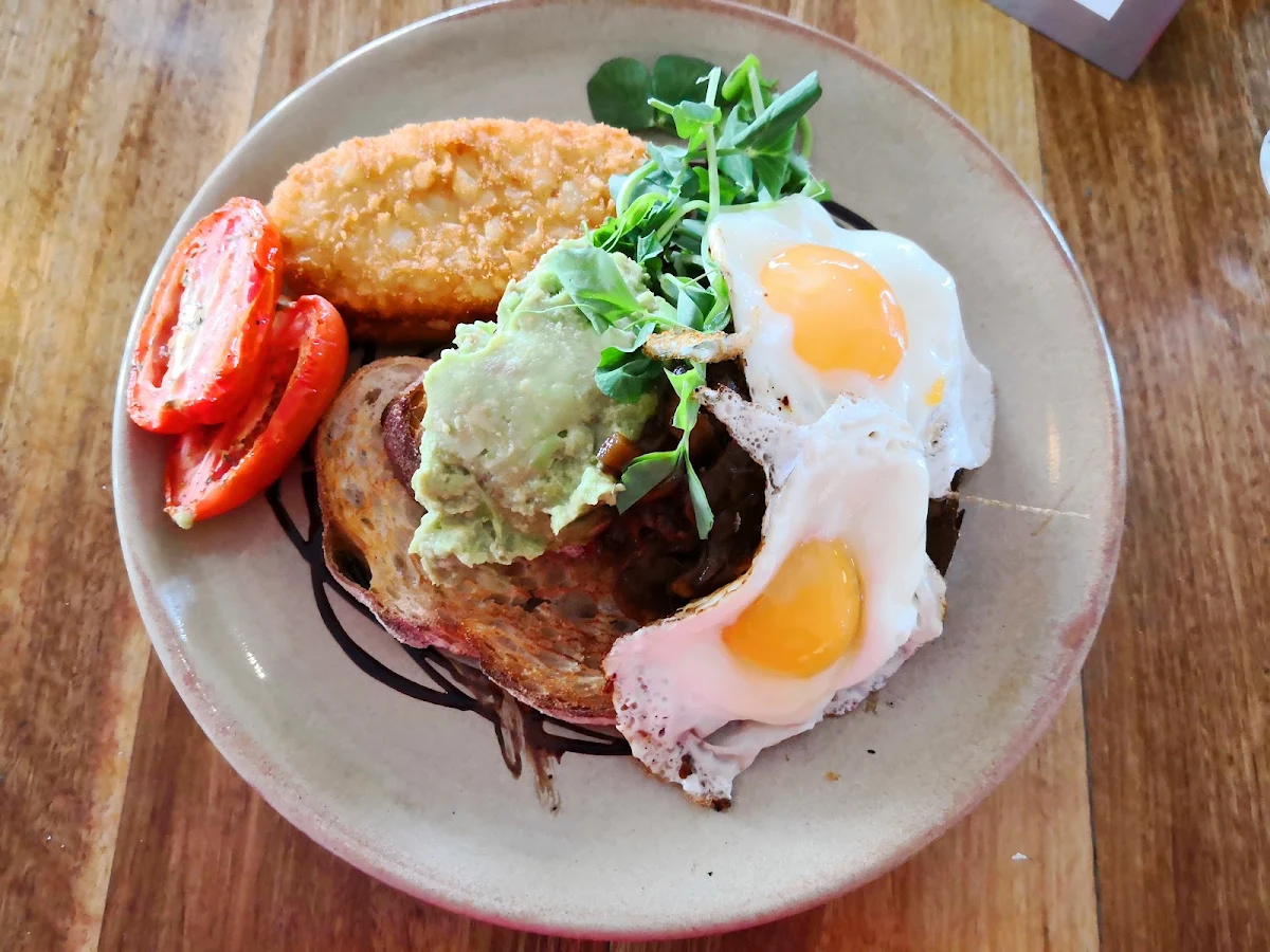 Avocado Toast with Fried Egg