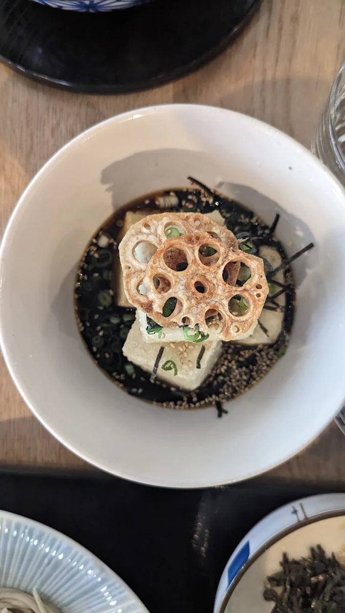 Blaek Sesame Panna Cotta