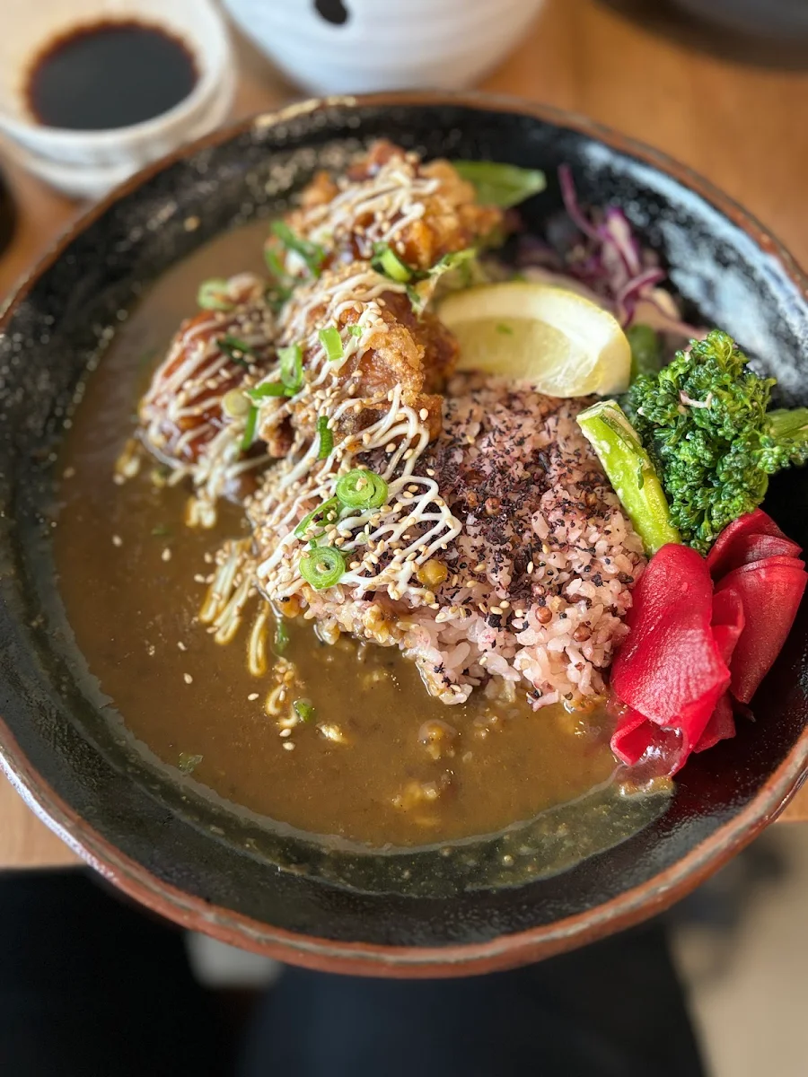Karaage Chicken Curry Soba GF
