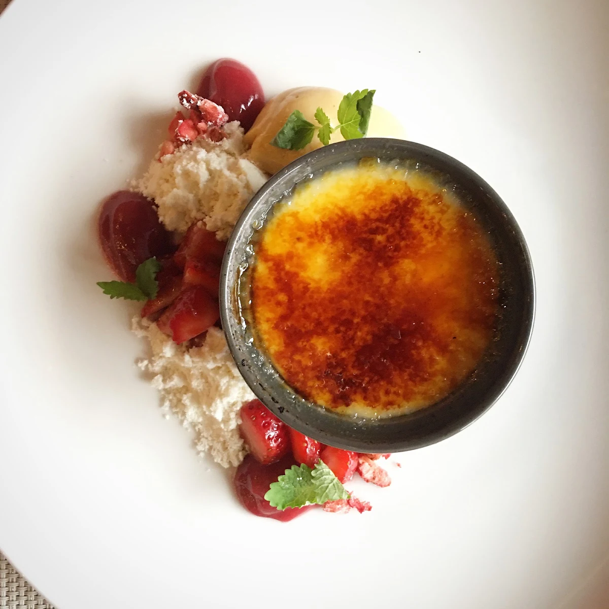 Creme Brulee & Sides