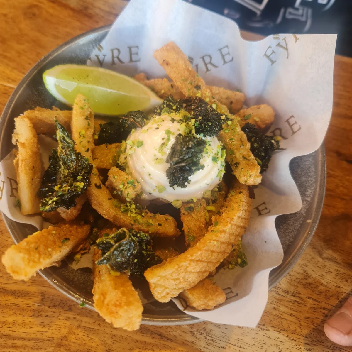 Crispy Squid, FYRE