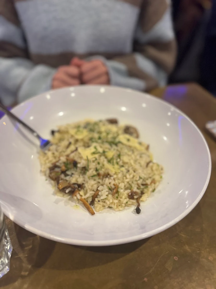 Mushroom Risotto, FYRE