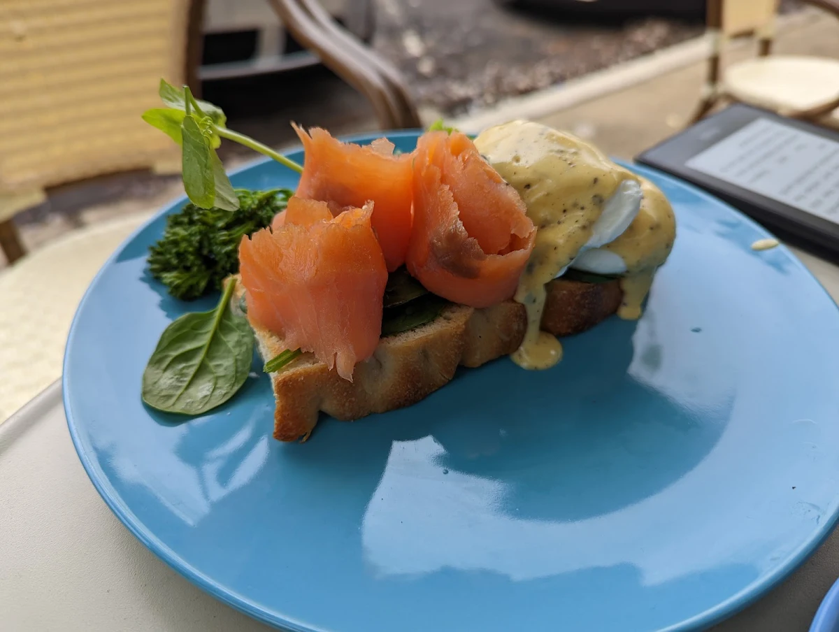 Egg Benedict, Bunny Beans Cafe - Kippax