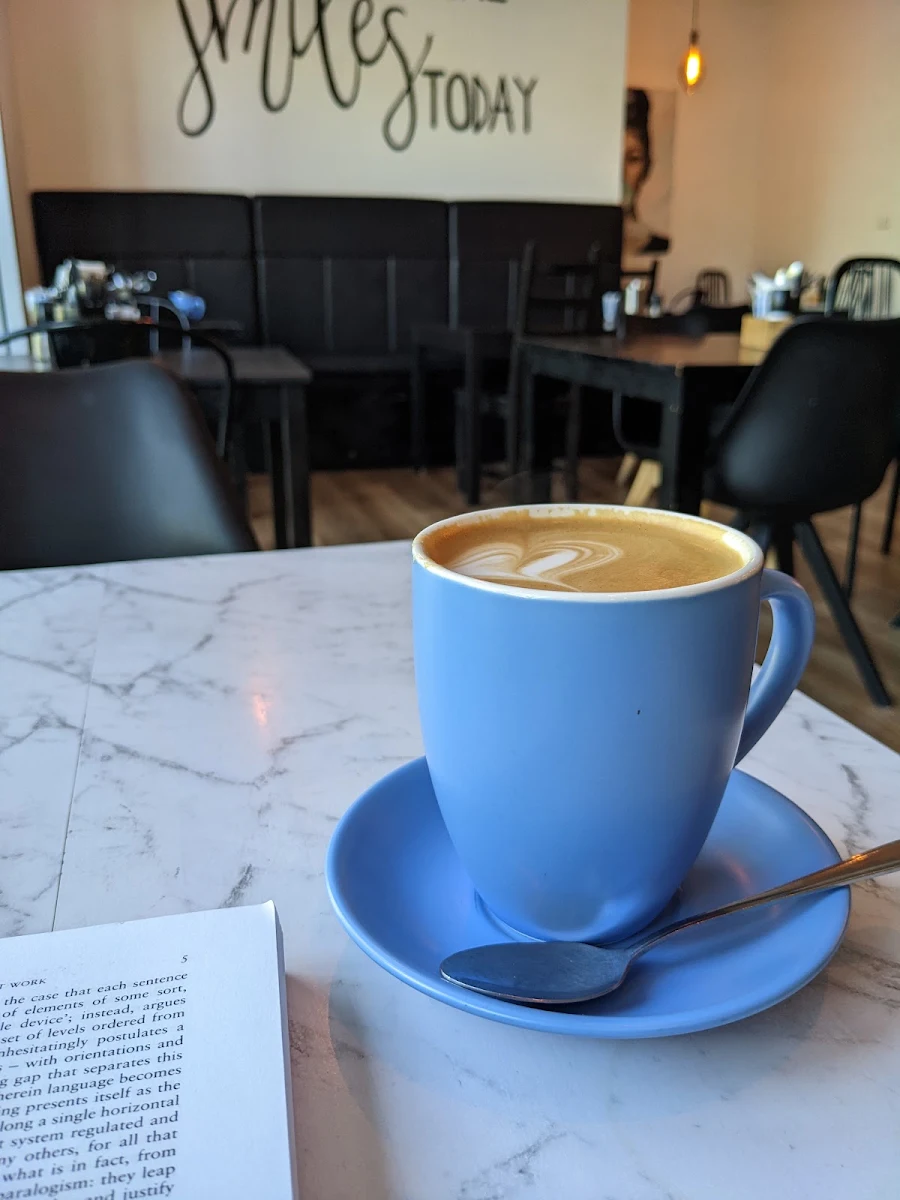 Flat White, Bunny Beans Cafe - Kippax
