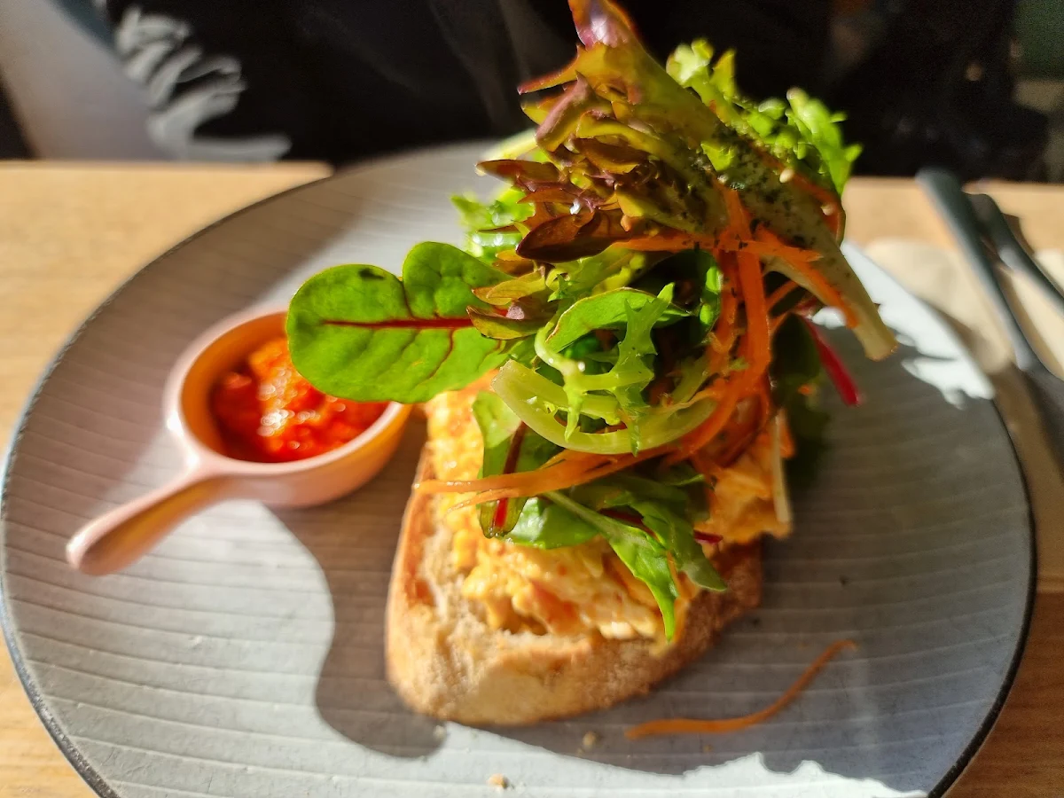 Scrambled Egg on Toast