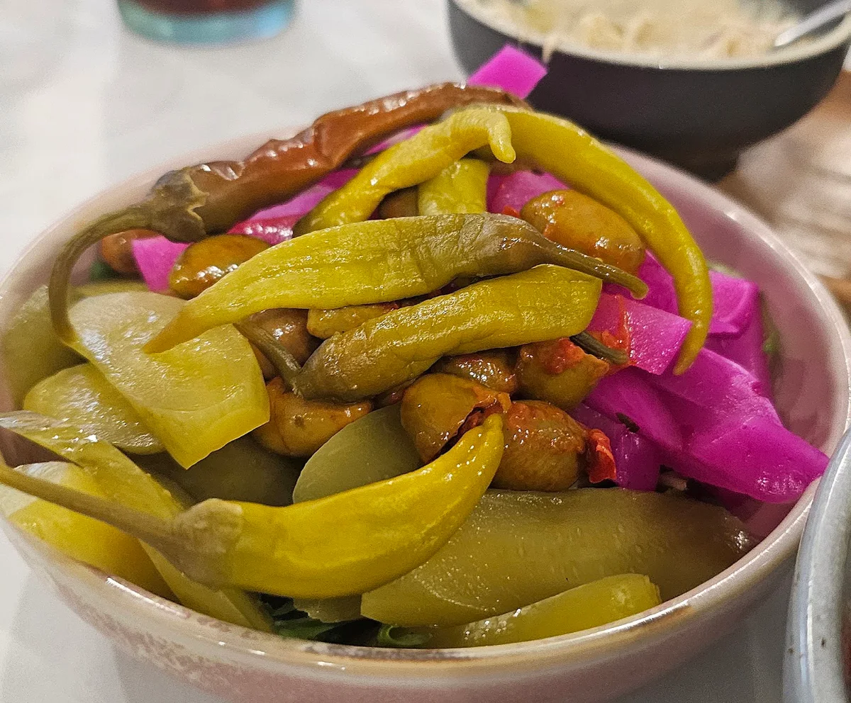 Mixed Pickles Plate