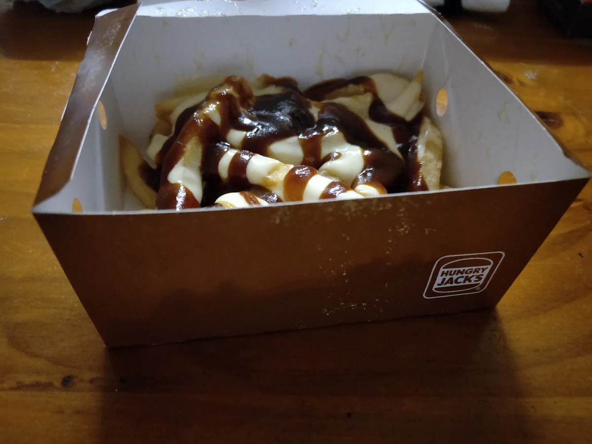 Loaded Tangy BBQ Cheesy Chips, Hungry Jack's Burgers Marsden