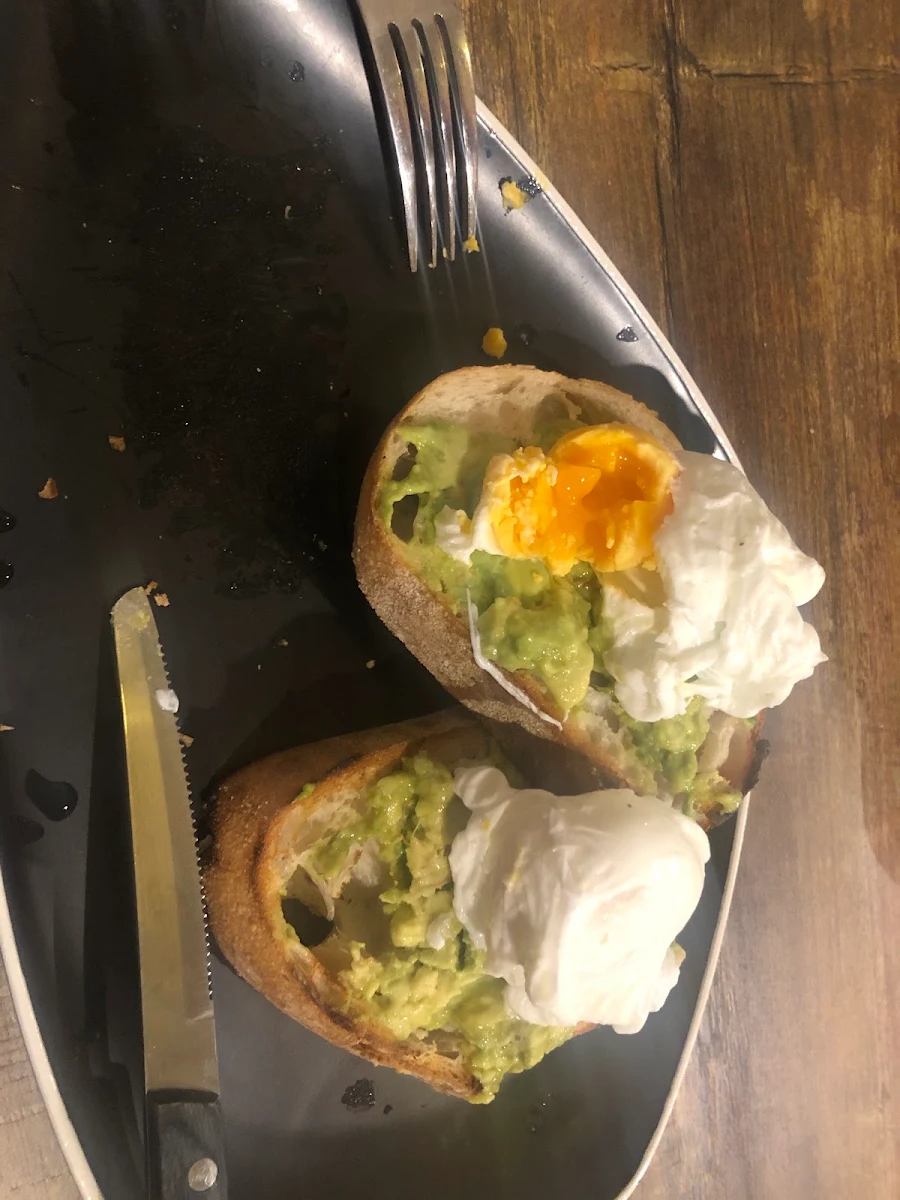 Over Cooked Poached Eggs, Tourist Cafe