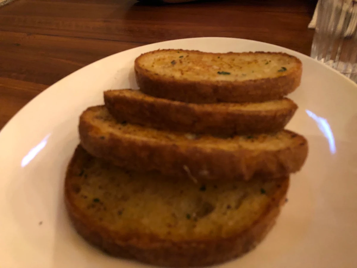 Garlic Bread, The Quarie Bar & Brasserie