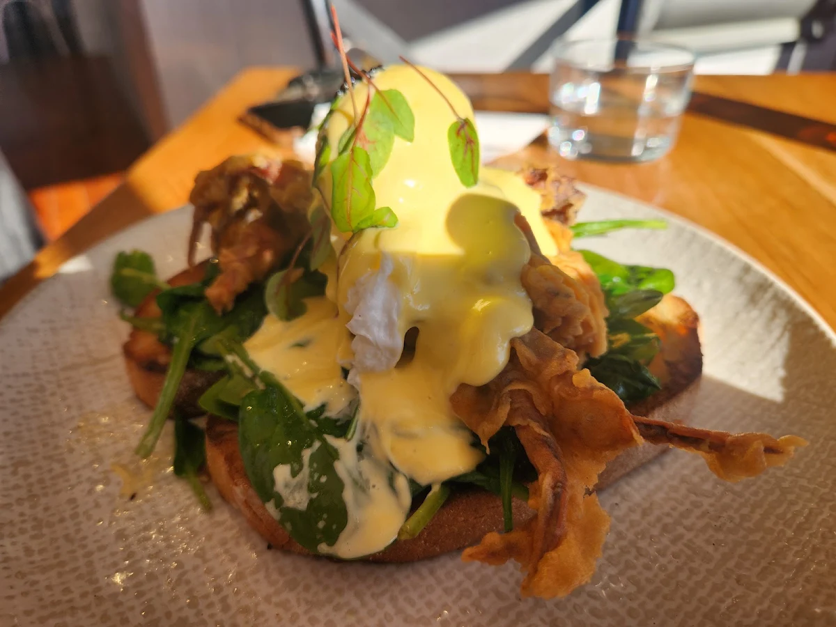 Softshell Crab Benedict, The whitecottage 163