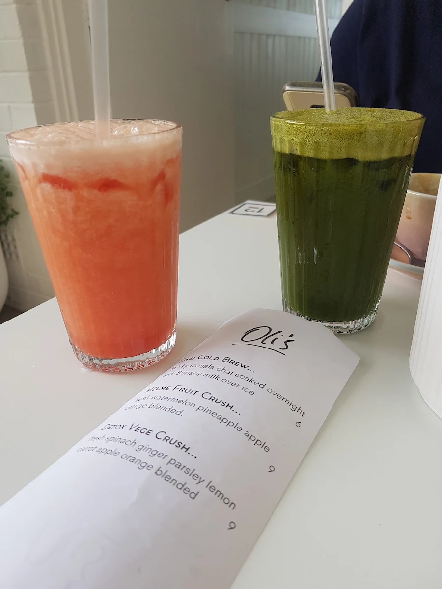 Juice, Oli's Cafe