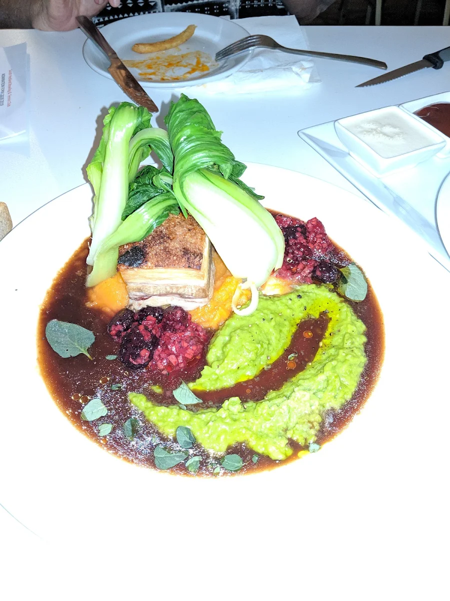 Pork Belly, Chef Bistro - North Regional TAFE Pundulmurra Campus