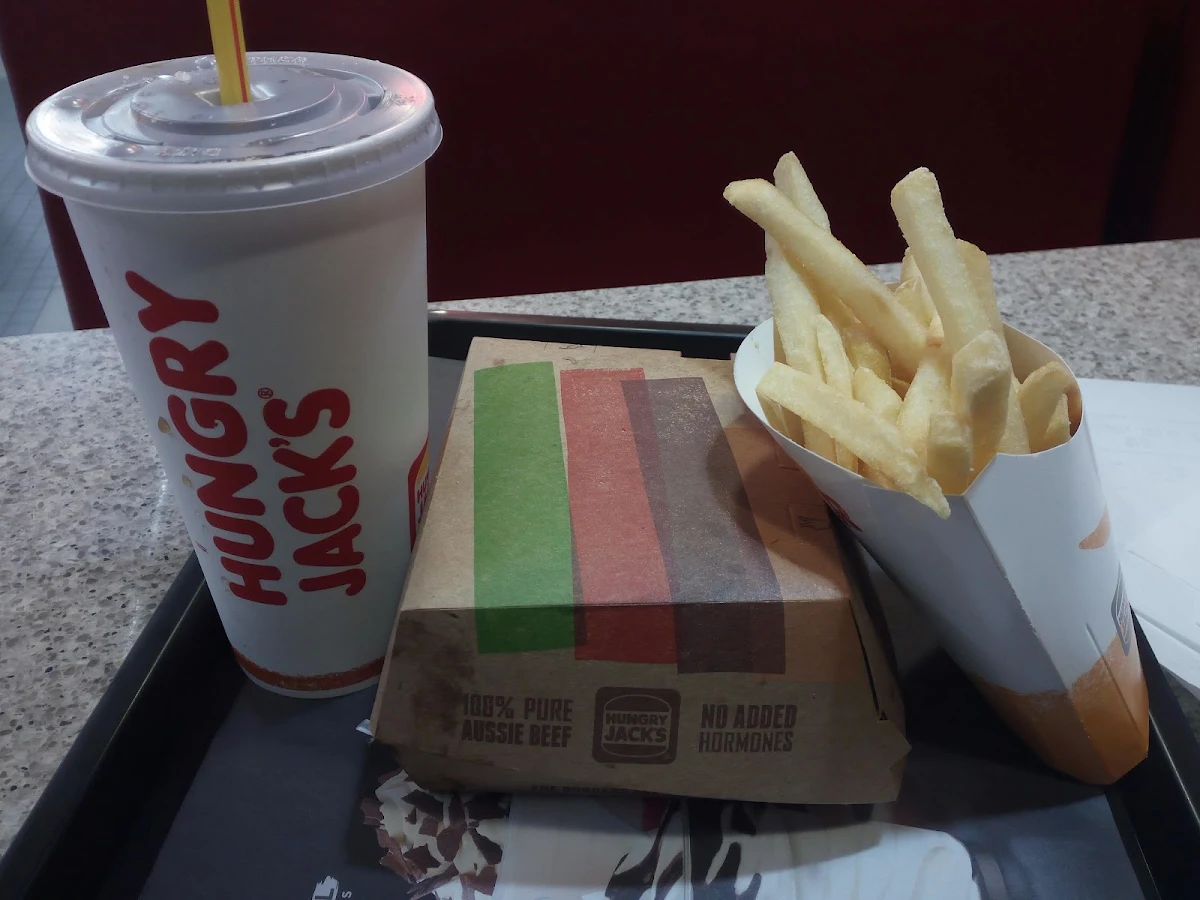 Angus Beef Burger, Hungry Jack's Burgers Goodna