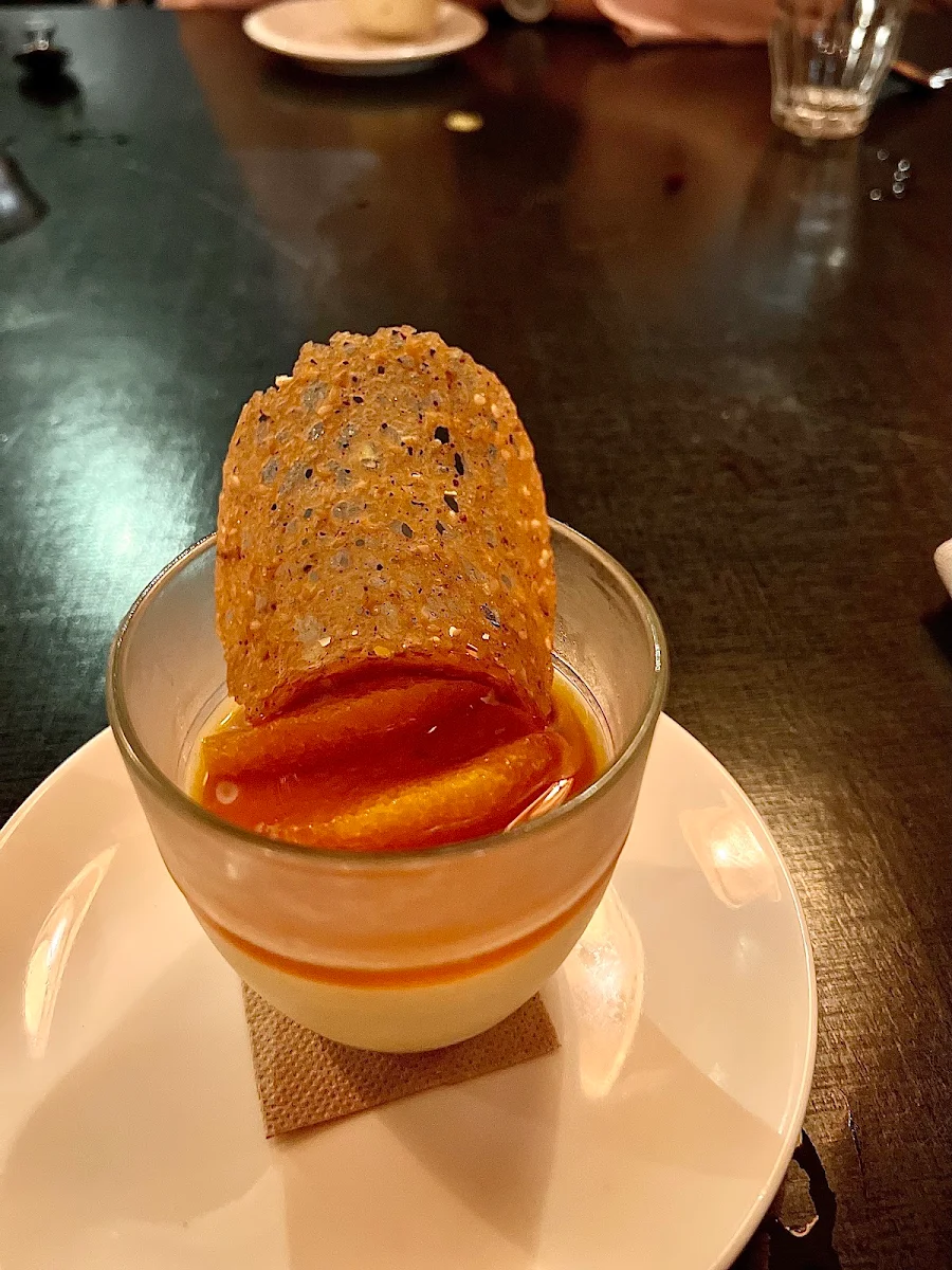 Miso Caramel Panna Cotta