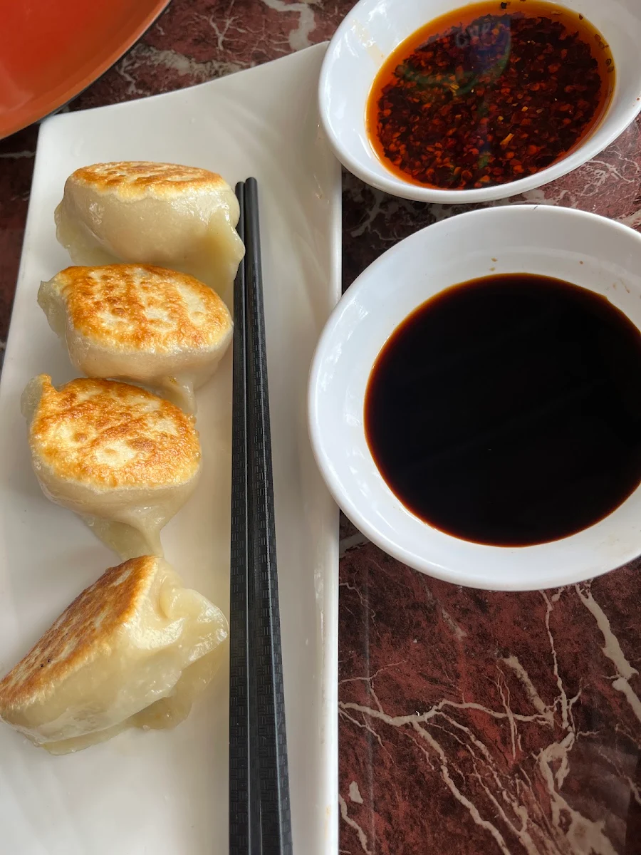 Pan Fried Prawn Dumpling, Alice Dumpling Bar