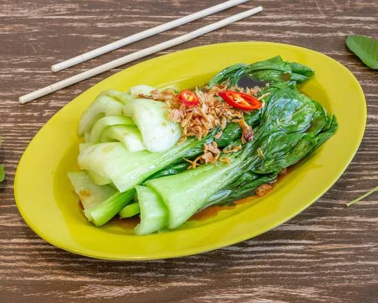 Bok Choy, Chicken Rice Corner (Raine Square)