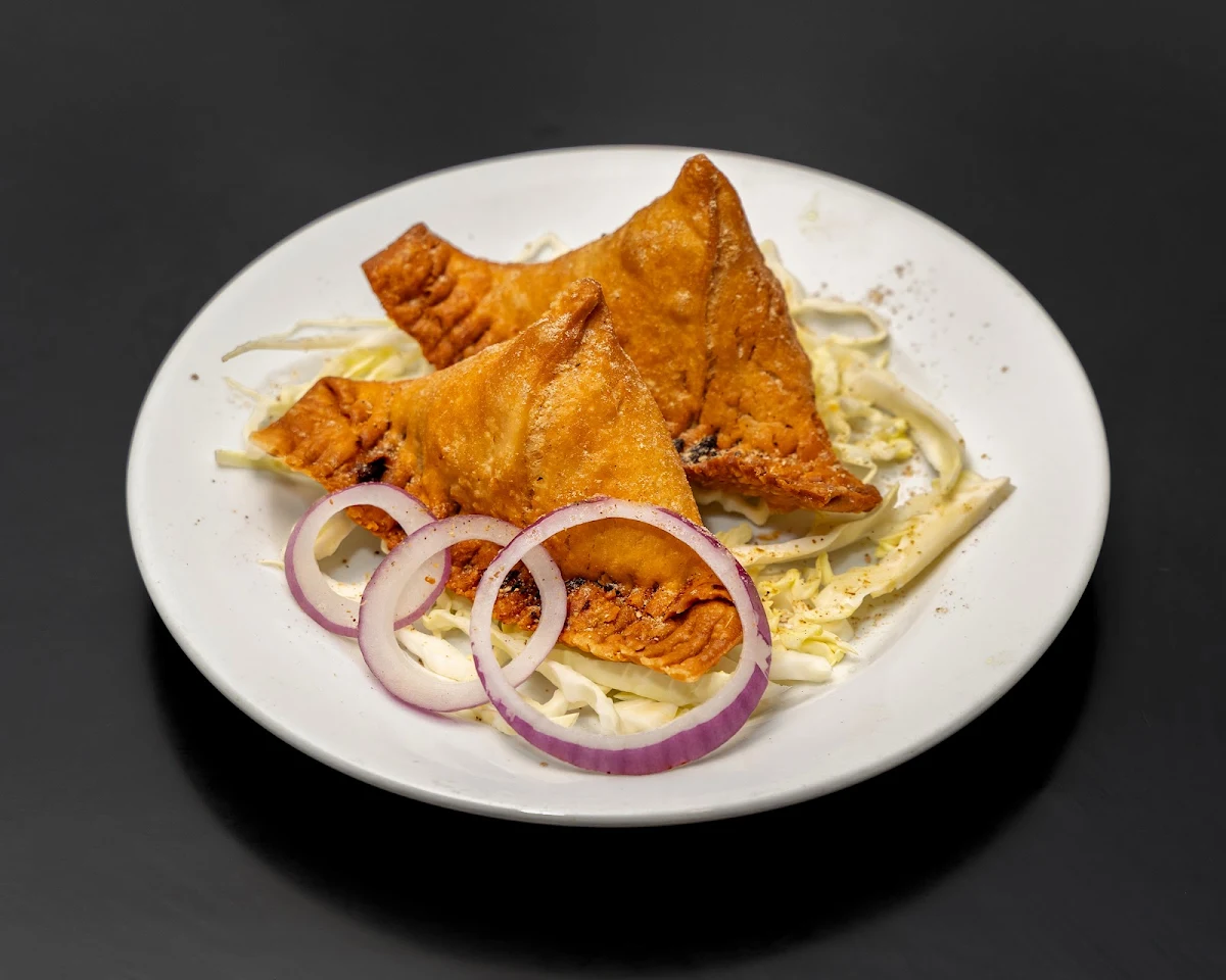 Vegetable Samosa, Tandoori Patake