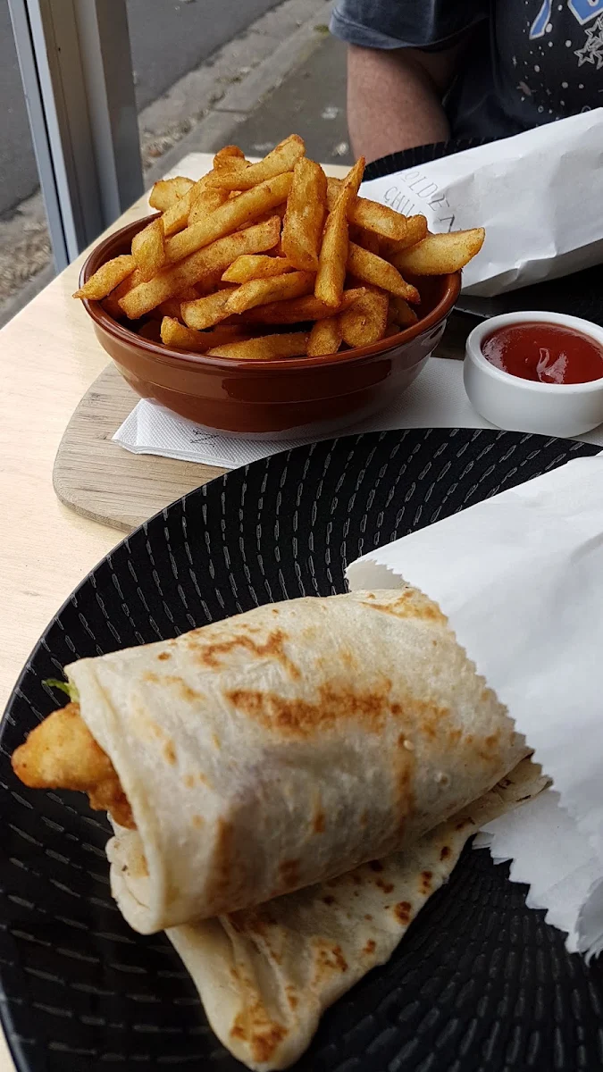 Chicken Roti Wrap