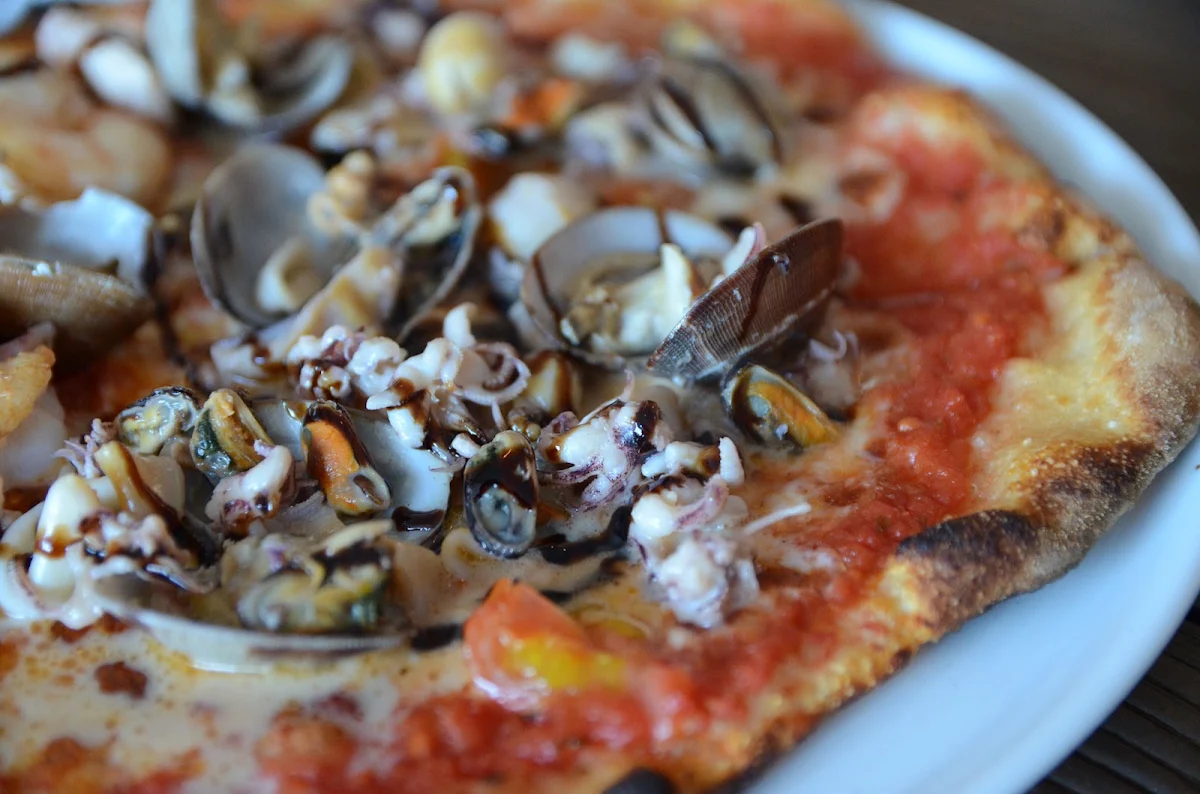 Seafood Pizza, Queen Margherita Pizza Bentleigh East