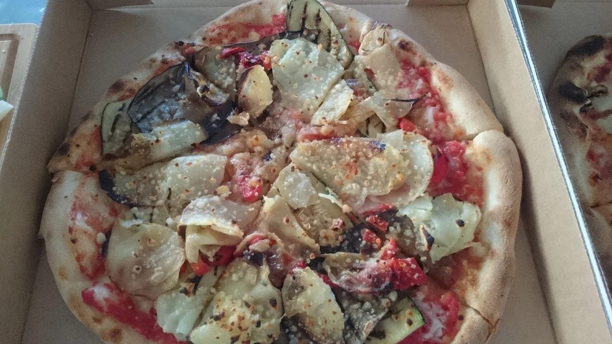 Verdure Grilled Vegetables Pizza, Queen Margherita Pizza Bentleigh East