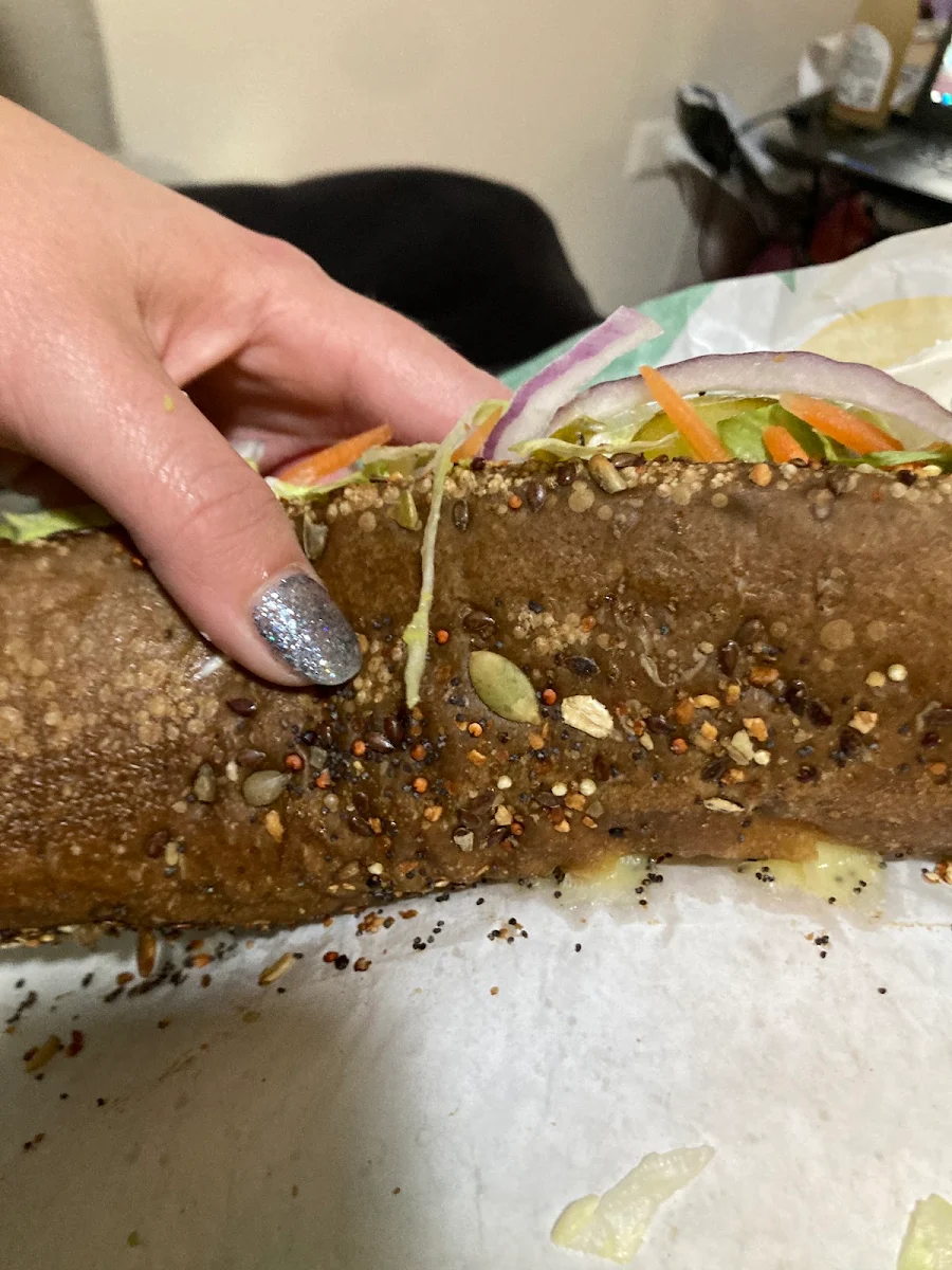 Veggie Delite with Avo, Subway