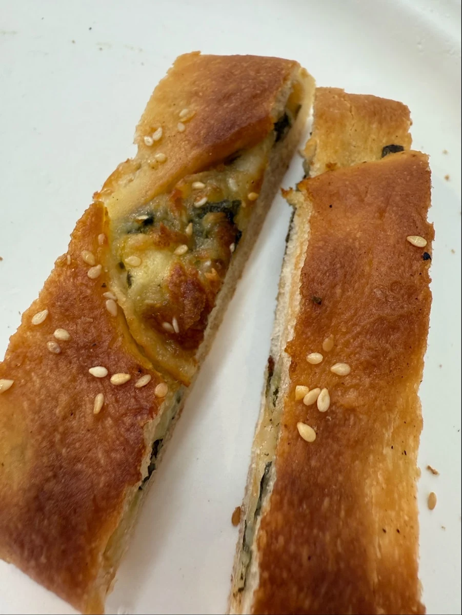 Spinach and Feta Pide