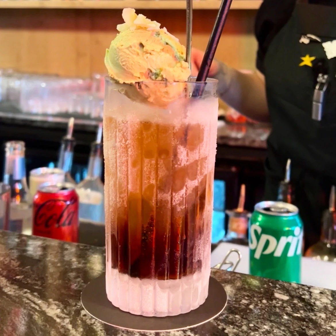 Coco Mango Float, Monica Bistro