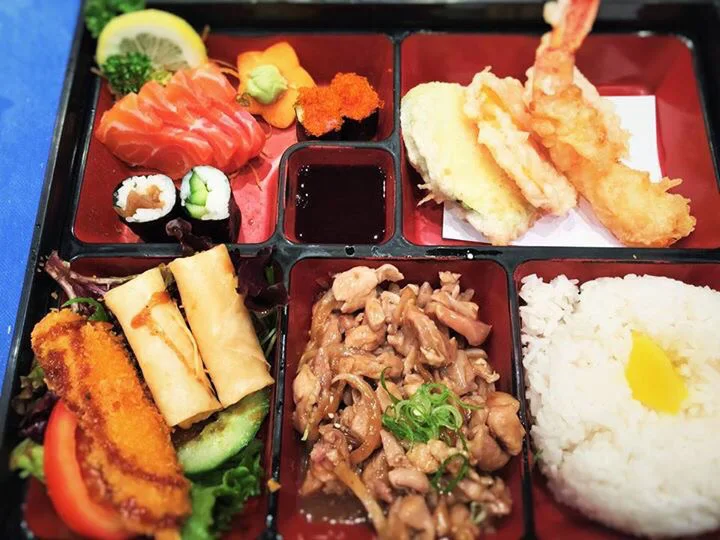 Seafood Bento, Sapporo Japanese Restaurant