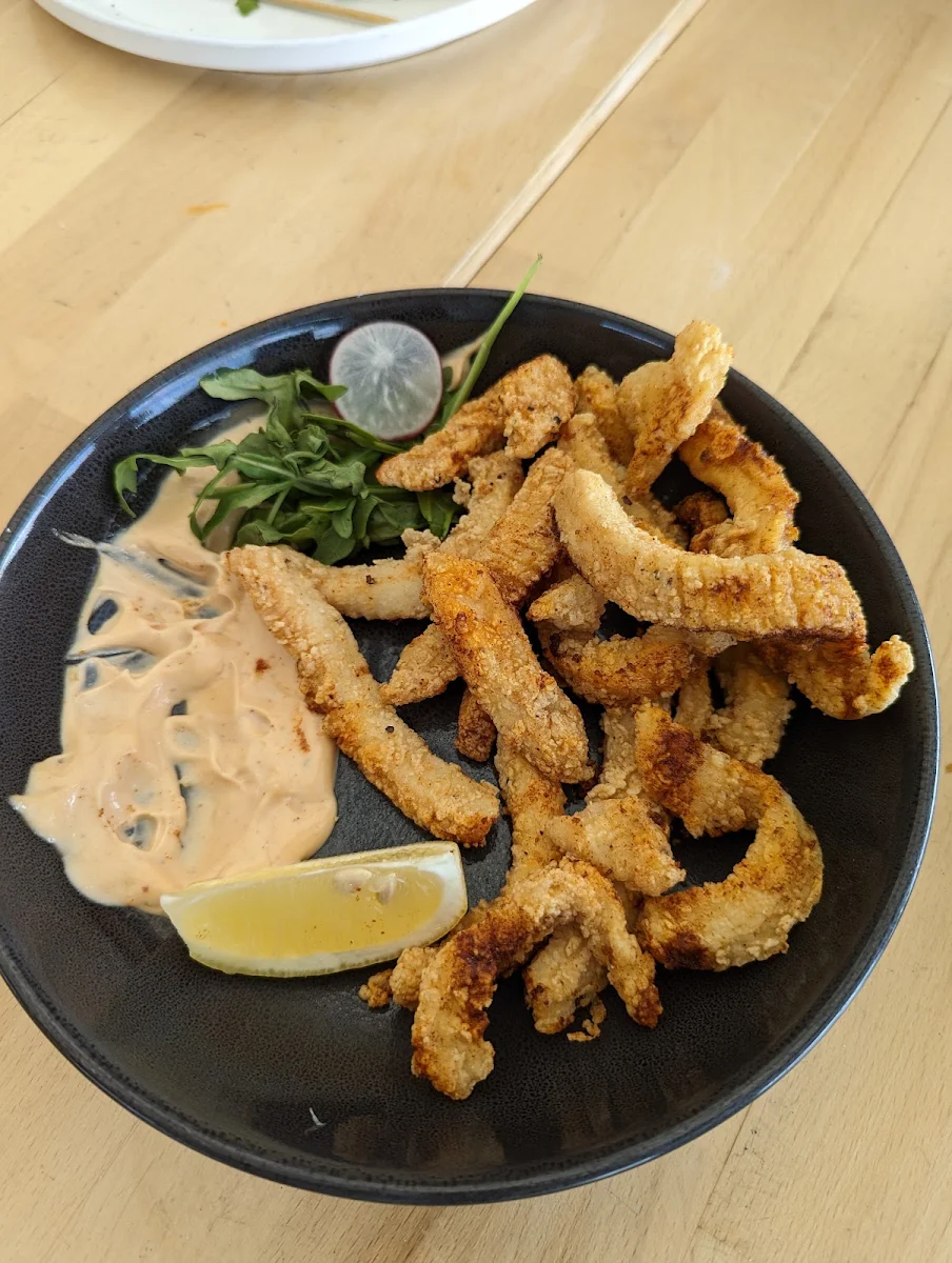 Crispy Calamari Tacos