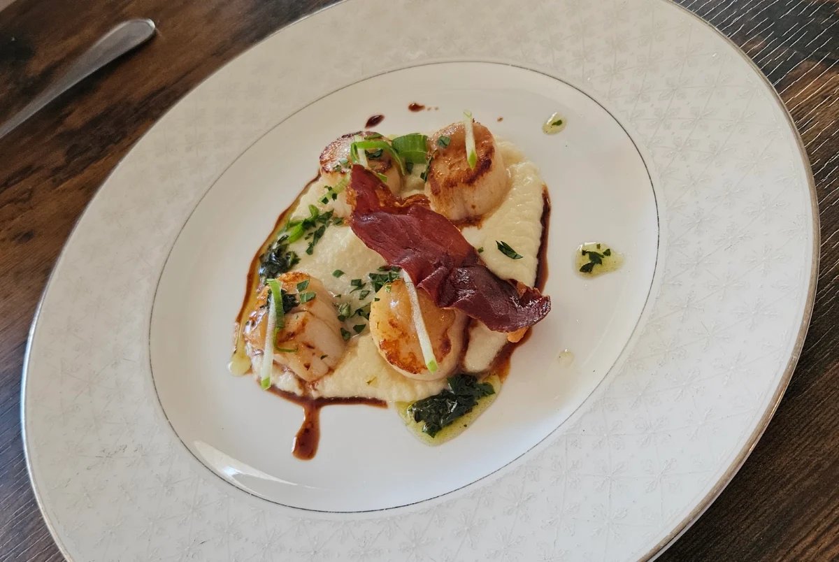 Scallops, Lulu’s Little Bistro