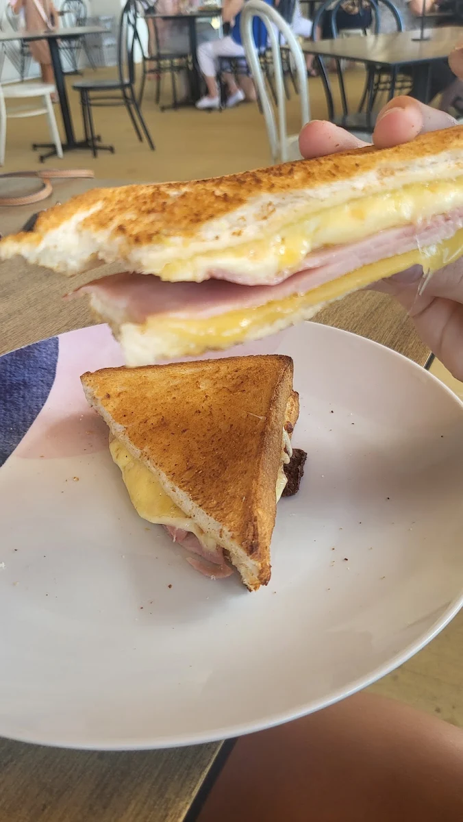 Toastie Ham and Cheese Sandwich