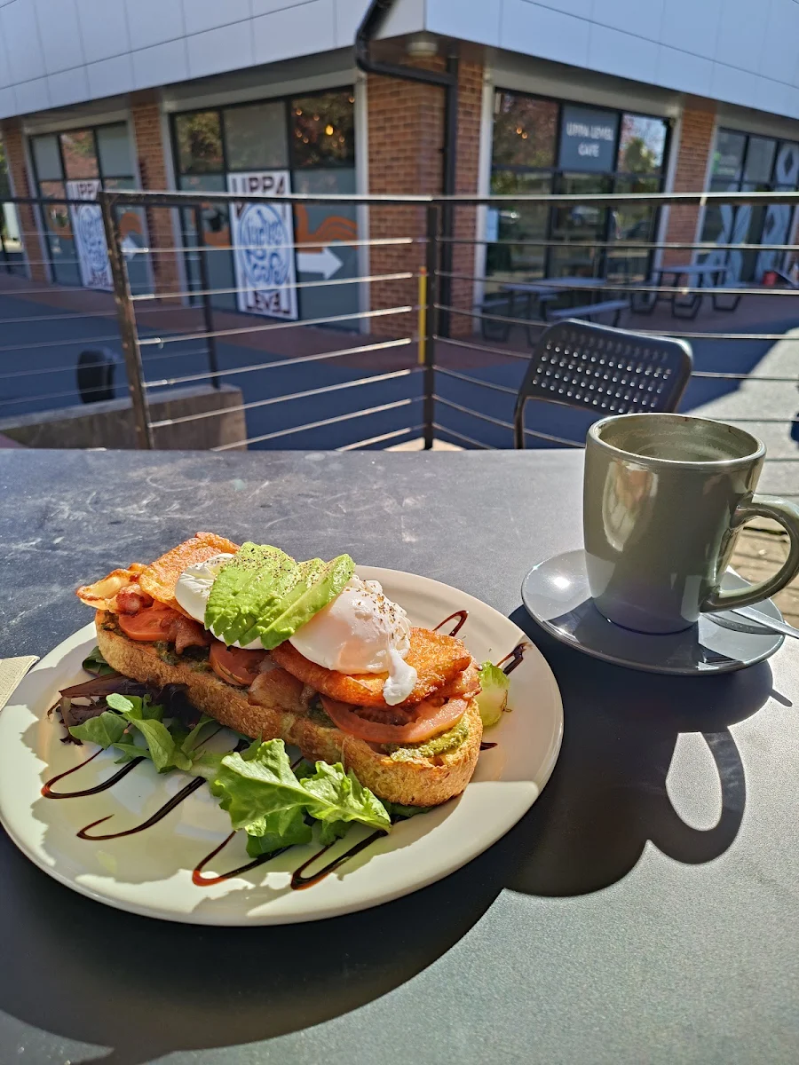 Halloumi Stack, Uppa Level Cafe