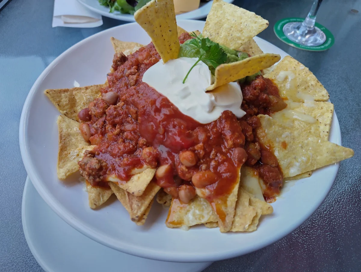 Loaded Nachos with Beef