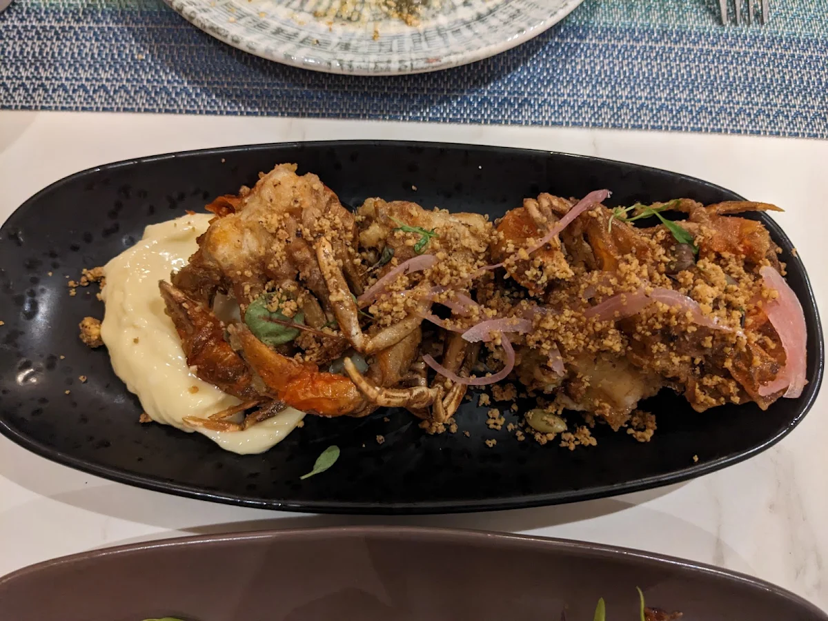 Soft Shell Crab, PepperBerry Restaurant