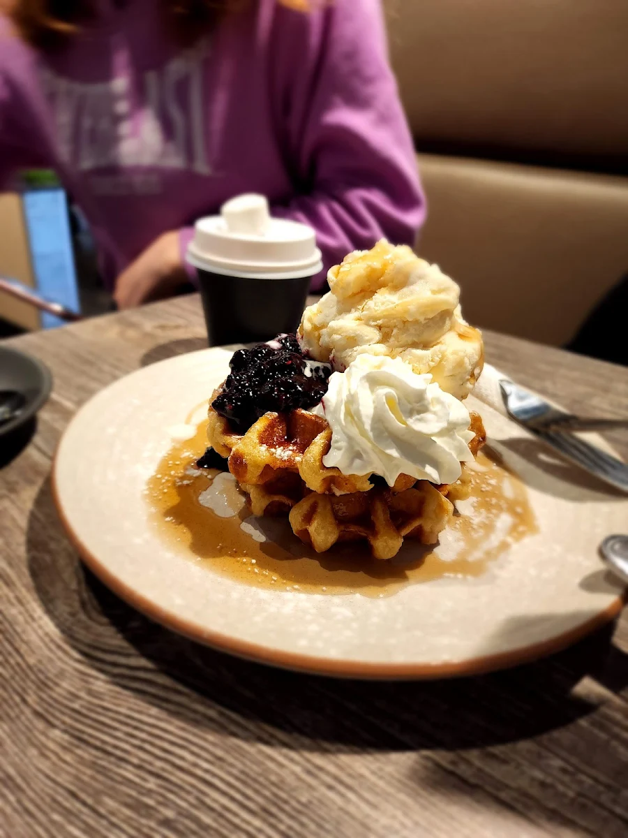 Waffles, Brooklane Cafe