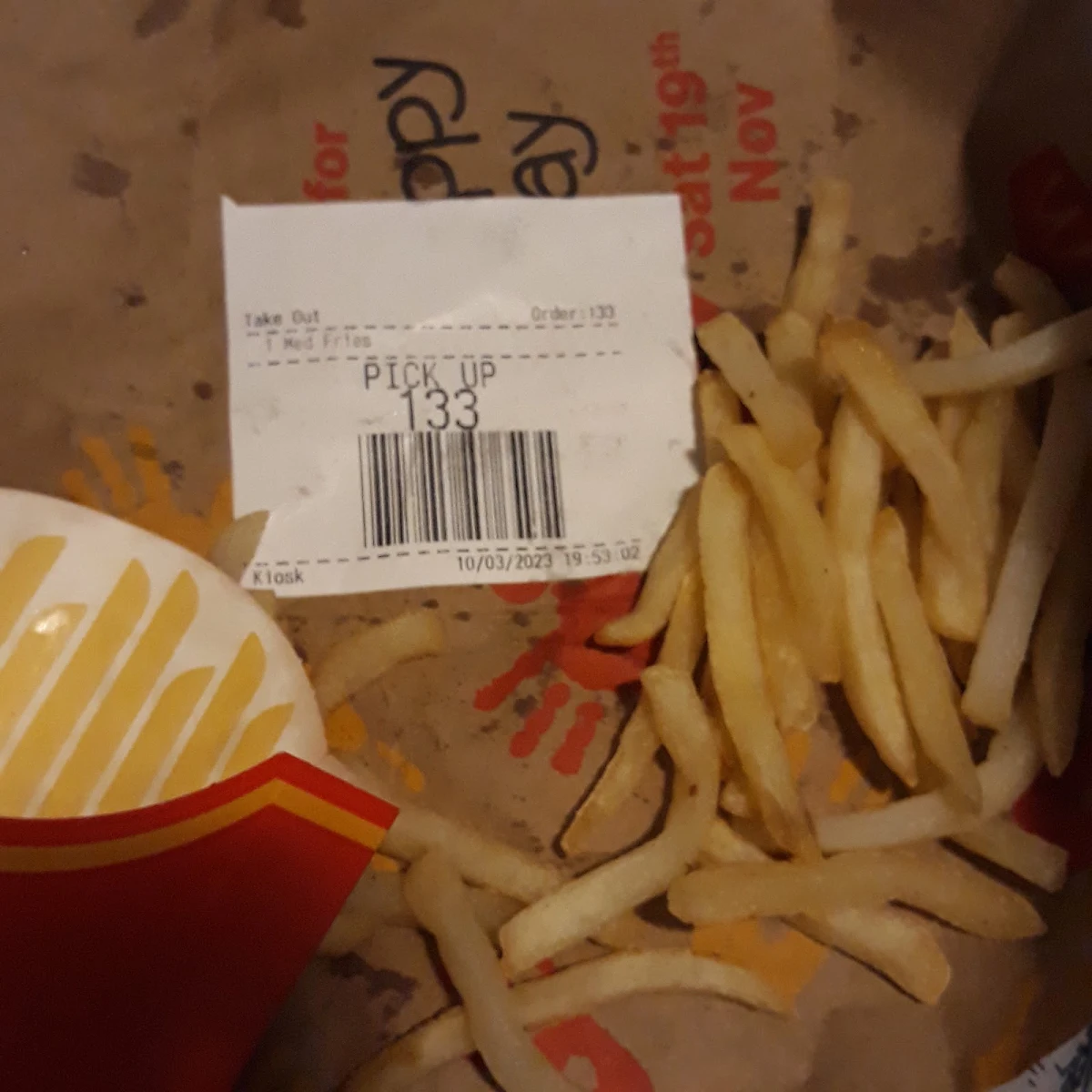 Chips, McDonald's Hawthorn