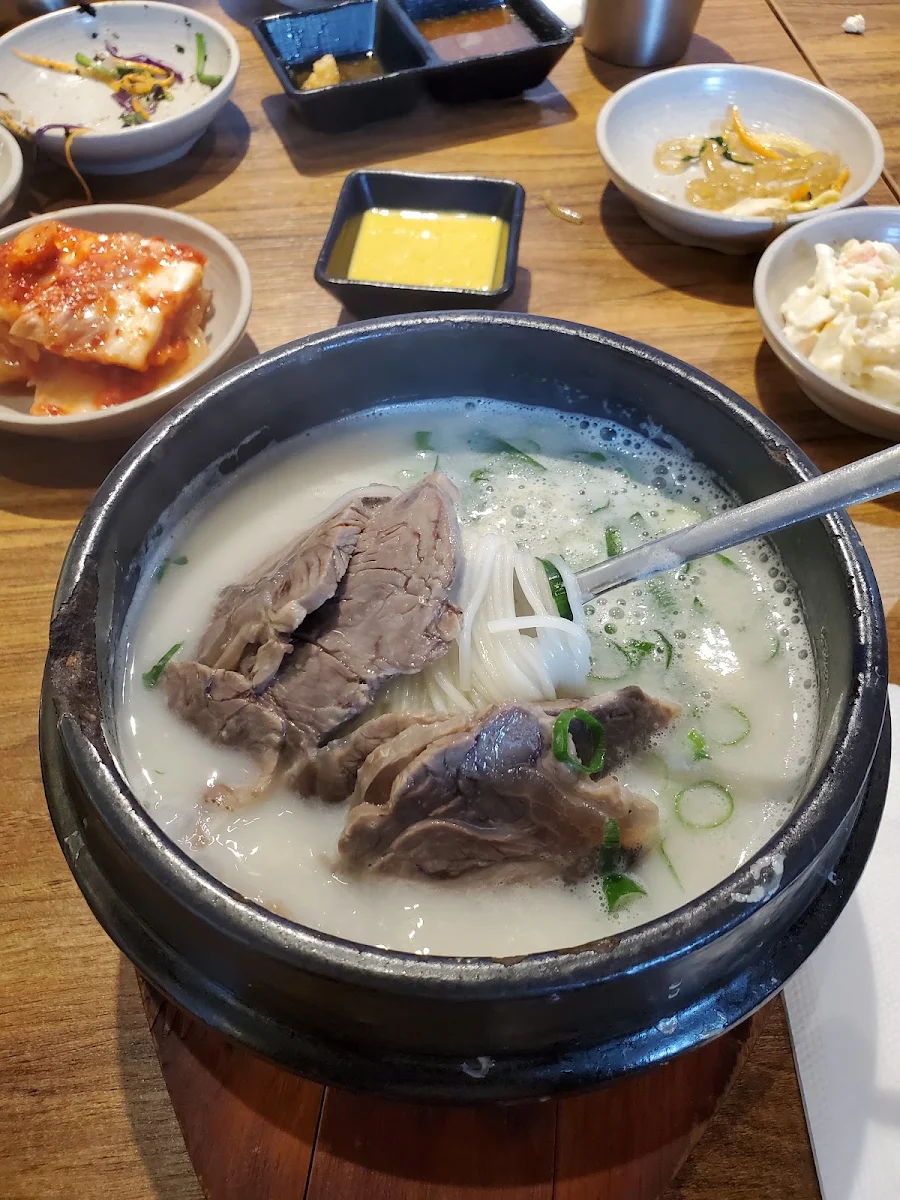 Ox Bone Soup, Kangnam Korean BBQ Epping
