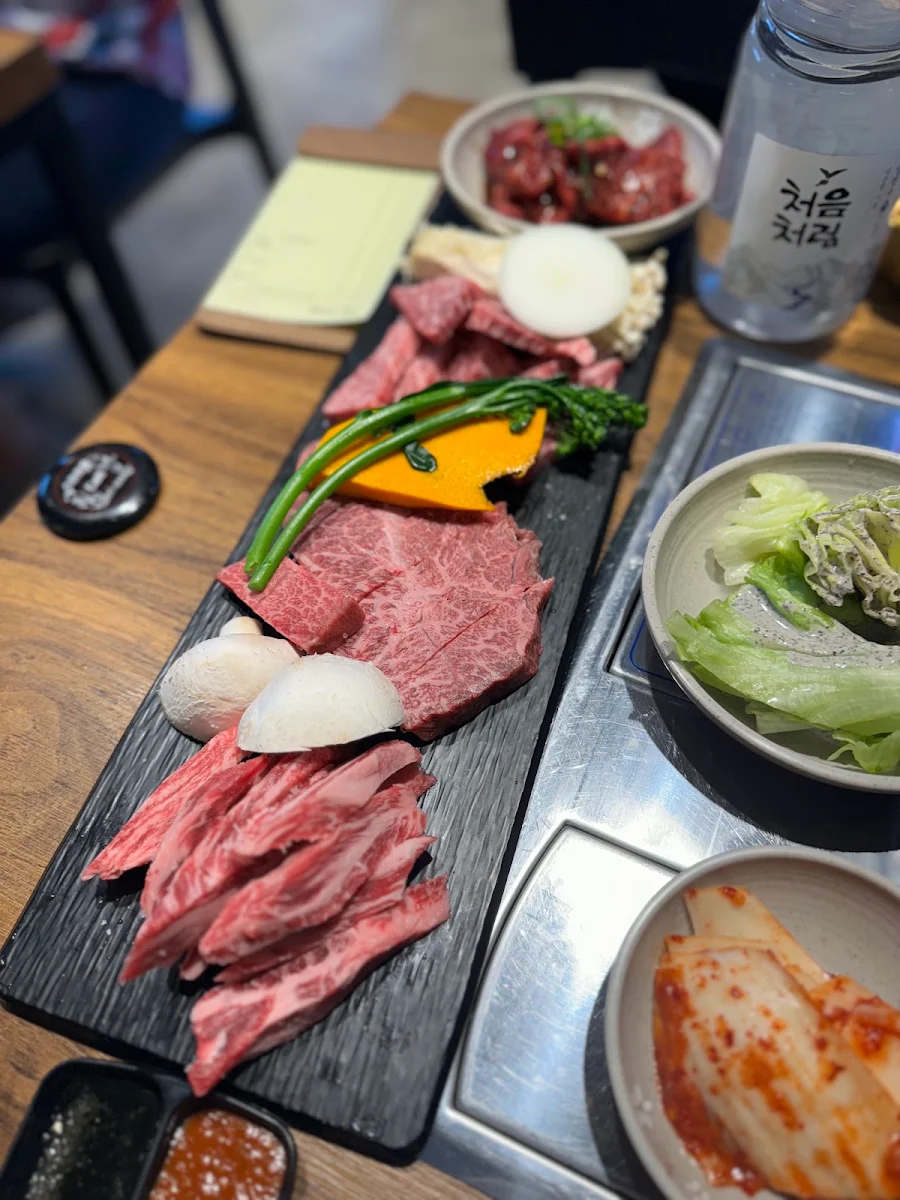 Wagyu Set, Kangnam Korean BBQ Epping