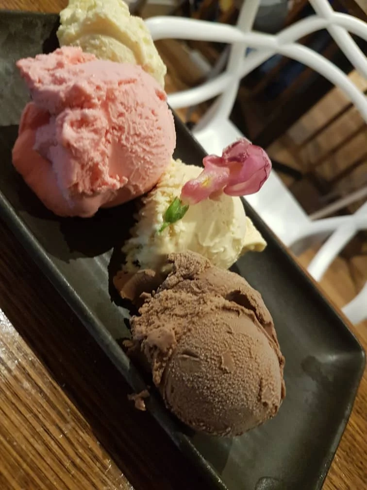 Ice Cream Dessert, The Coast Restaurant