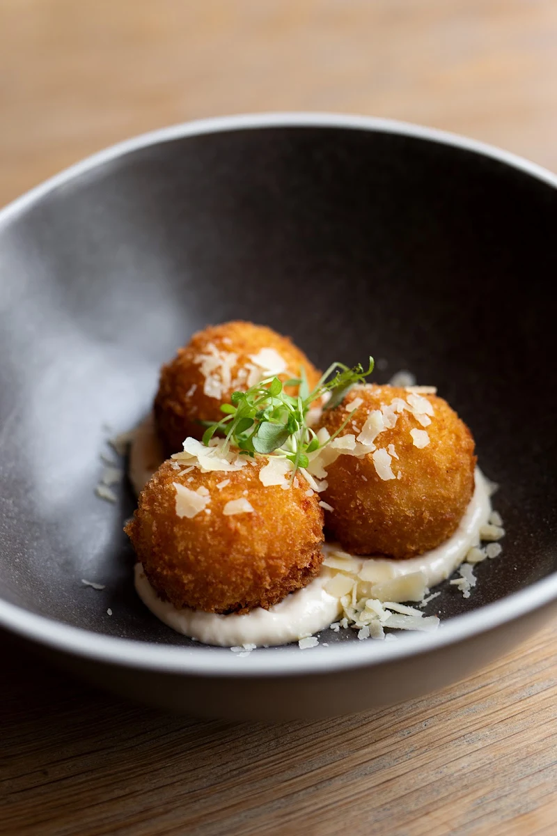 Pumpkin Arancini with Aioli, The Coast Restaurant