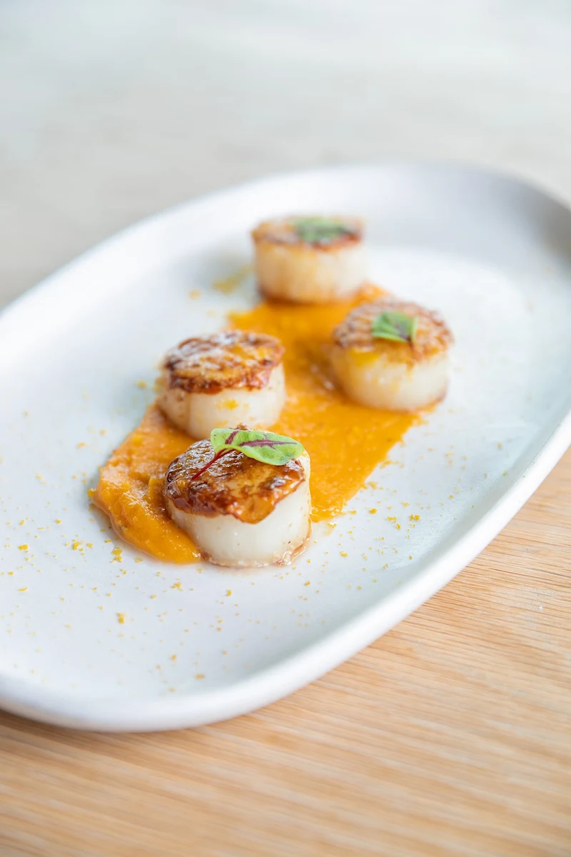 Scallops, The Coast Restaurant